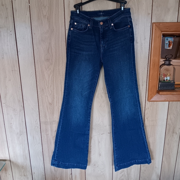 7 For All Mankind Denim - 7 for all mankind, size 27 regular, boot cut